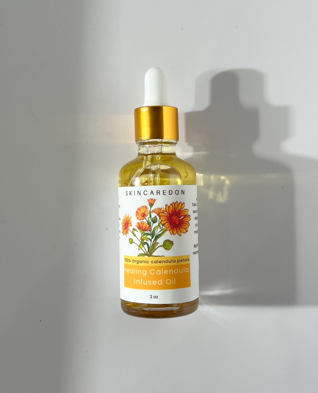Healing calendula oil