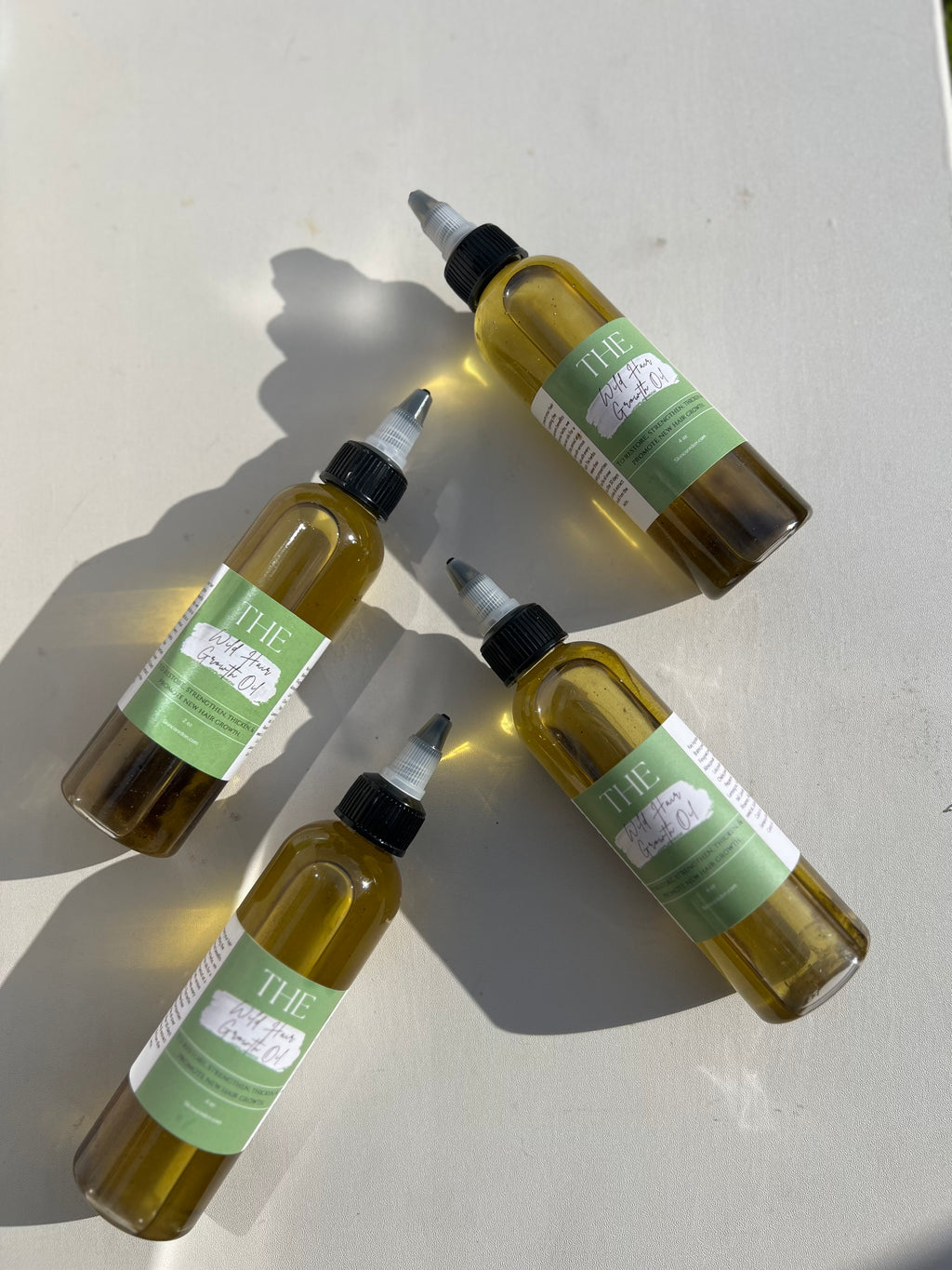 Herbal hair growth oil